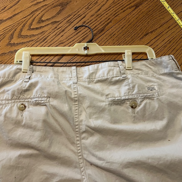 VTG Lauren Jeans Co. Ralph Lauren Womens Pants Size 14 Ivory Cream Flat Front - Picture 7 of 10
